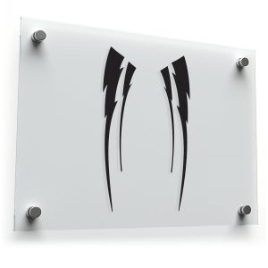Tribal Lightning Decal Sticker