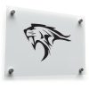 Tribal Lion Head Decal Sticker