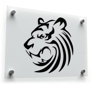 Tribal Lion Head Vinyl Decal