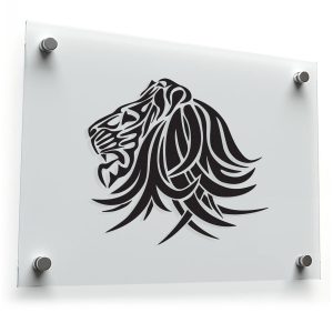 Tribal Lion Mane Sticker