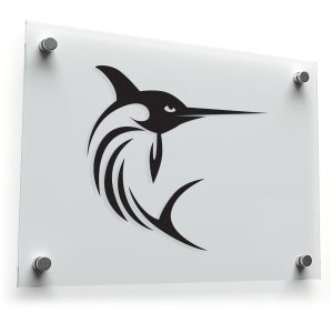 Tribal Marlin Vinyl Sticker