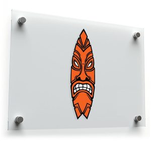 Tribal Mask Sticker