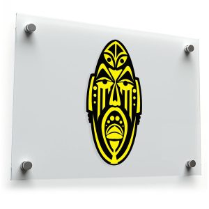 Tribal Mask Sticker