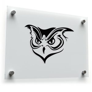 Tribal Owl Sticker