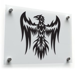 Tribal Phoenix Sticker