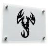 Tribal Scorpion Silhouette Sticker