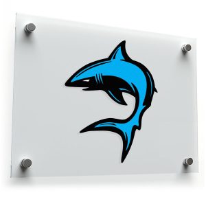 Tribal Shark Sticker