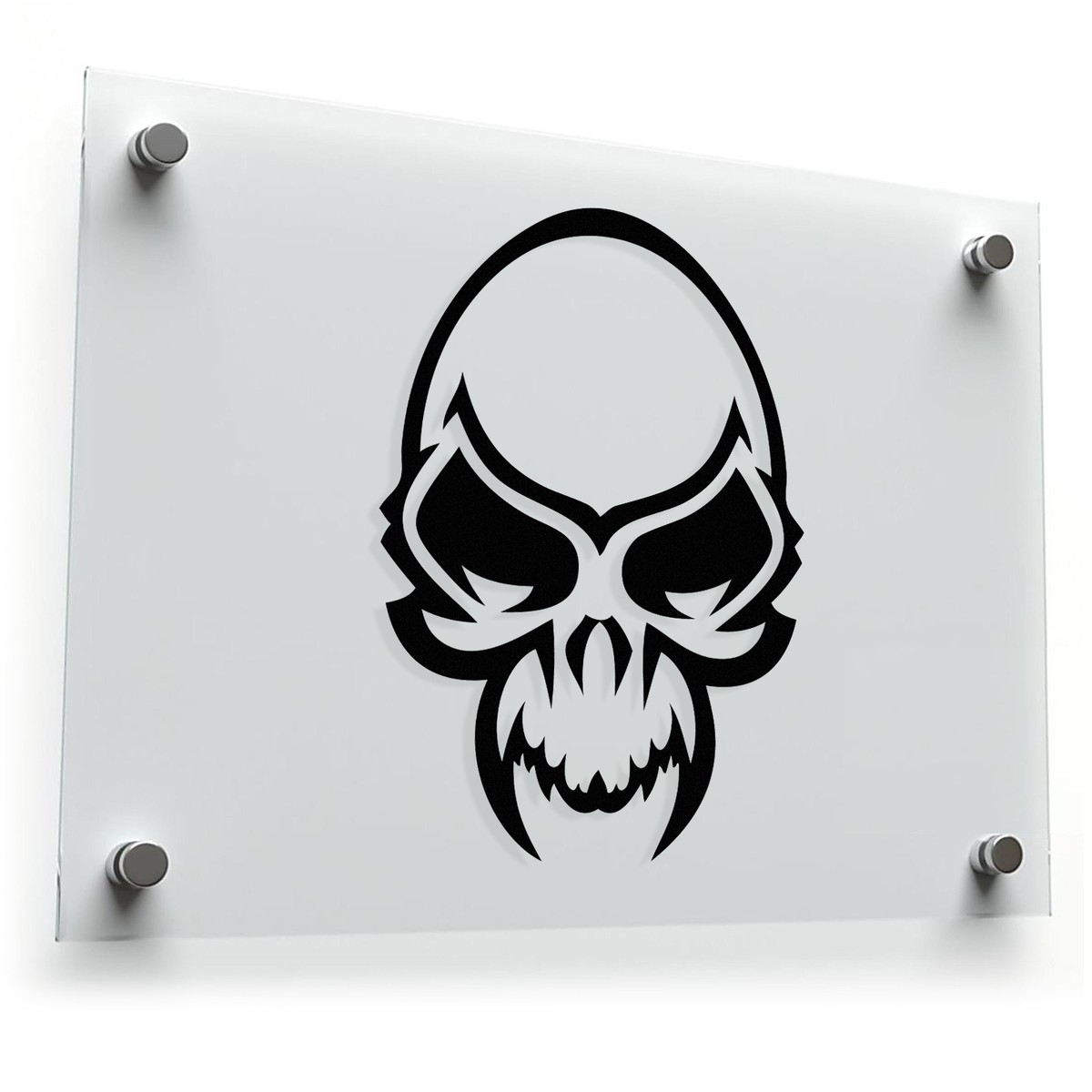 Tribal Skull Design Sticker 3 Tribal Skull Design Sticker