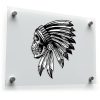 Tribal Skull Sticker 1