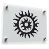 Tribal Sun Gear Decal 1