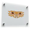 Tribal Tiger Eyes Vinyl Decal