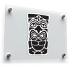 Tribal Tiki Mask Design Decal