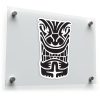 Tribal Tiki Mask Sticker