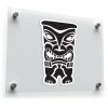 Tribal Tiki Mask Sticker