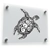 Tribal Turtle Vinyl Sticker 1