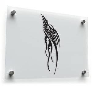 Tribal Wing Vinyl Sticker