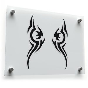 Tribal Wings Vinyl Decal