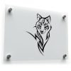 Tribal Wolf Vinyl Sticker