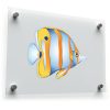 Tropical Butterfly Fish Vinyl Sticker