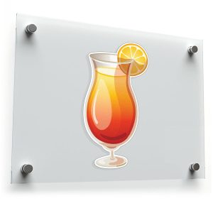 Tropical Cocktail Sticker