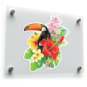 Tropical Toucan Sticker