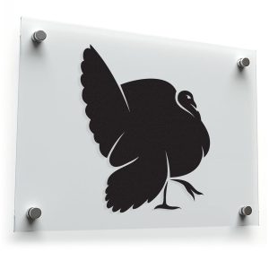 Turkey Silhouette Vinyl Sticker