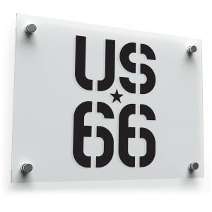 US Route 66 Vinyl Sticker