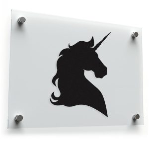 Unicorn Silhouette Sticker