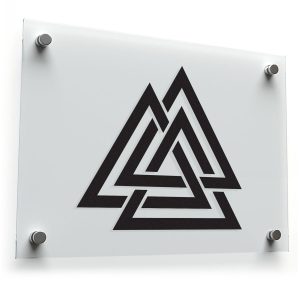Valknut Norse Symbol Sticker