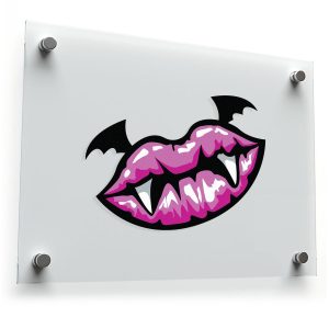 Vampire Lips Sticker