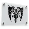 Viking Dragon Shield Sticker 1