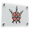 Viking Shield and Spears Sticker