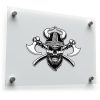 Viking Skull Sticker 1
