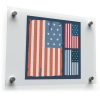 Vintage American Flag Sticker Set