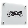 Vintage Car Silhouette Decal