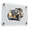 Vintage Classic Car Sticker 1