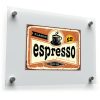 Vintage Espresso Sign Sticker