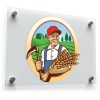 Vintage Farmer Sticker 1