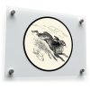 Vintage Hare Illustration Vinyl Sticker