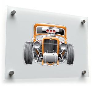 Vintage Hot Rod Sticker