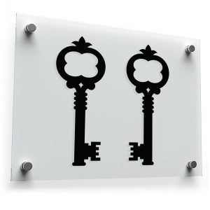 Vintage Key Design Wall Decal
