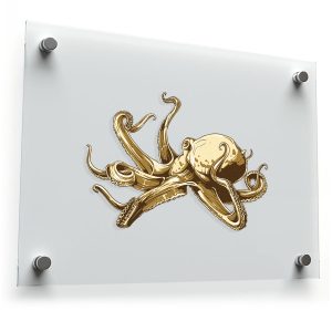Vintage Octopus Sticker