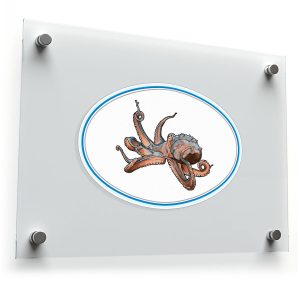 Vintage Octopus Sticker