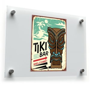 Vintage Tiki Bar Sticker