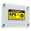 Warning GPS Protected Sticker