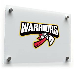 Warriors Logo Sticker