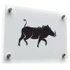 Warthog Silhouette Sticker