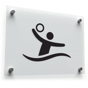 Water Polo Icon Vinyl Sticker