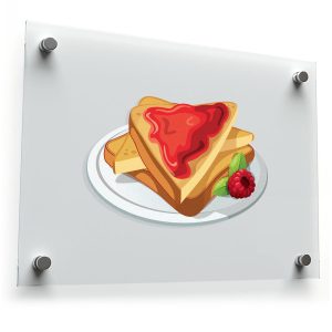 Whimsical Raspberry Jam Sticker