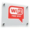 WiFi Free Spot Vinyl Sticker